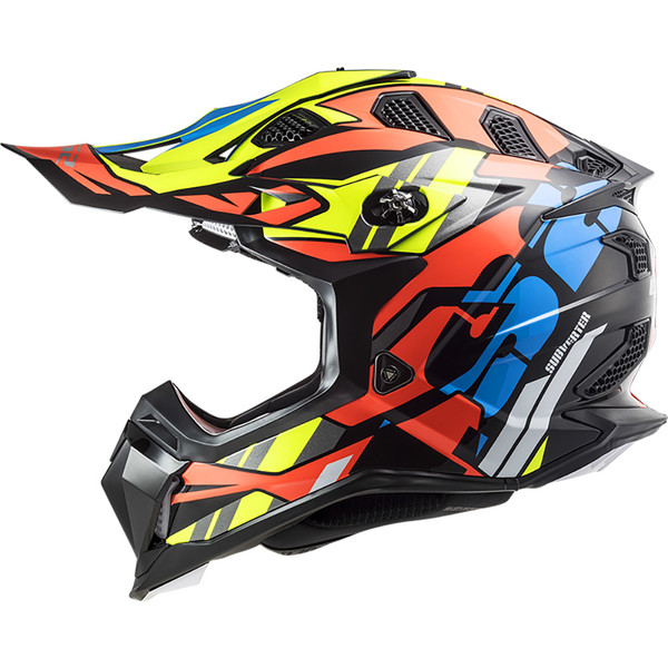 LS2 - Casque MX700 Subverter Evo Rascal Multicolore