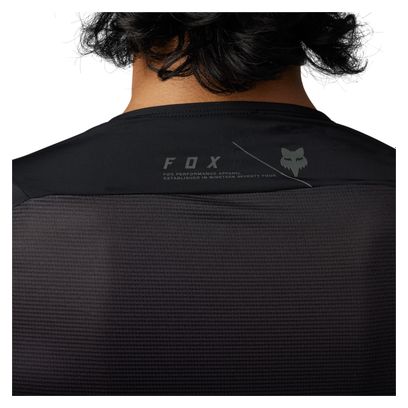 Maillot Manches Longues Fox Flexair Ascent Noir
