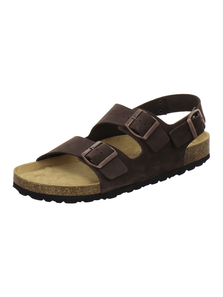 Sandalen Herren Leder mocca