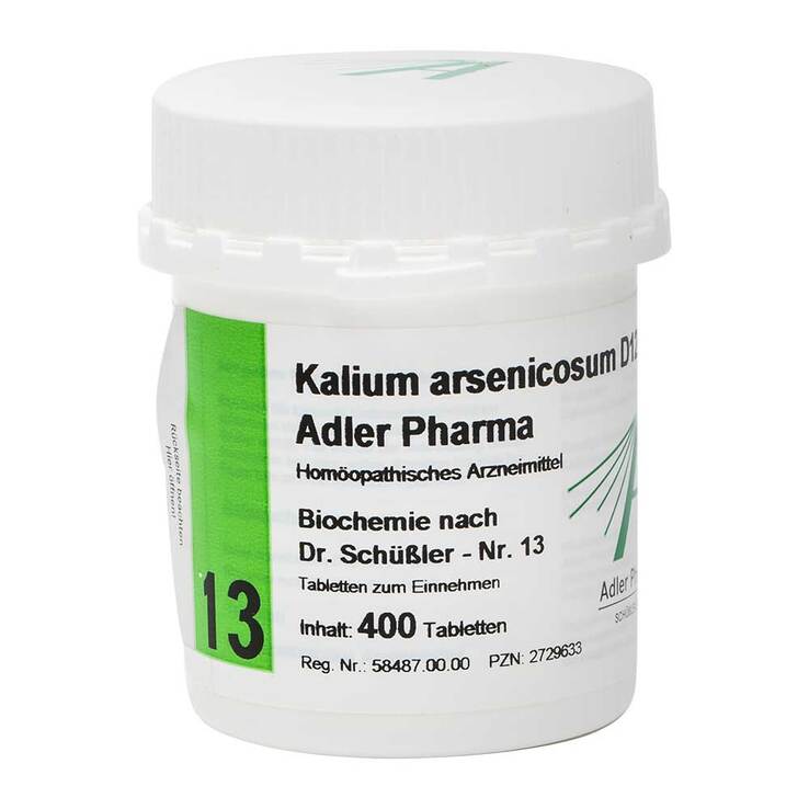 Biochemie Adler 13 Kalium ar, 400 St
