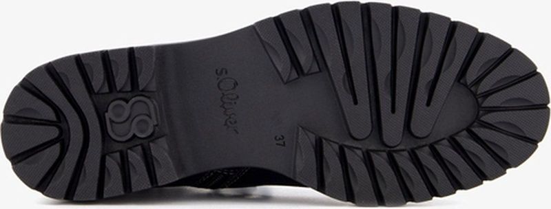 s Oliver gevoerde dames veterboots zwart