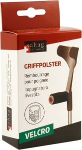 Sahag Griffpolster Neotex Velcro schwarz, 1 Paar
