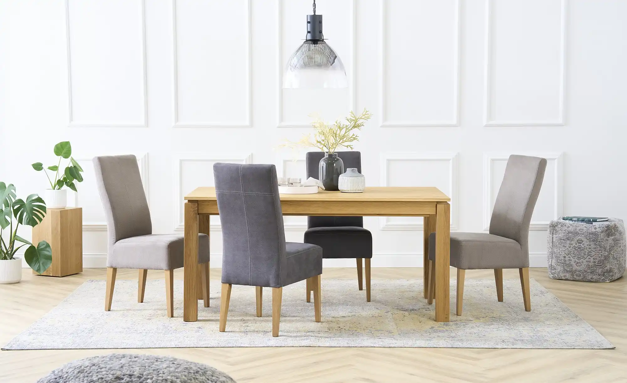 Woodford Massivholztisch  ausziehbar Severin