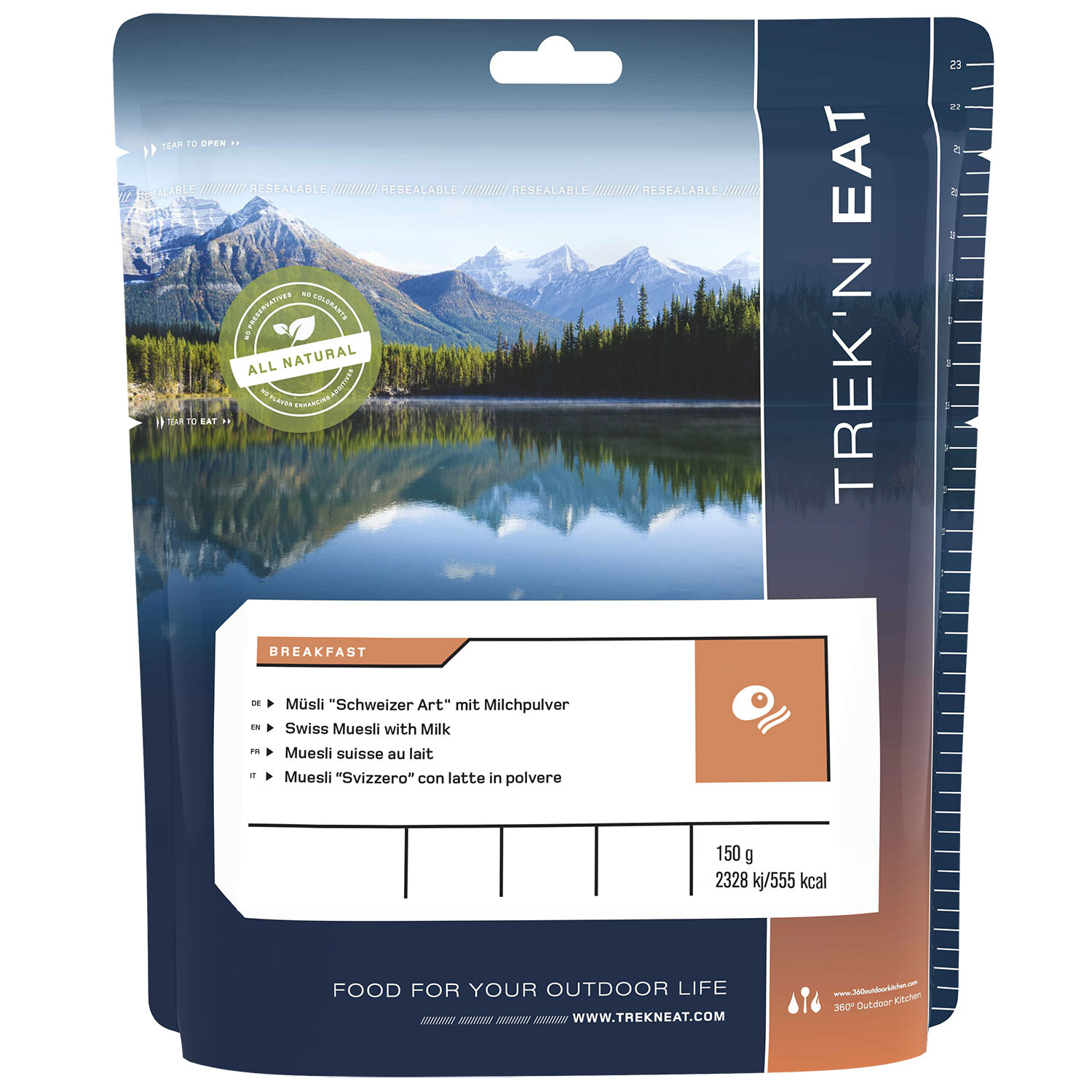 Trek N Eat Swiss Muesli With Milk