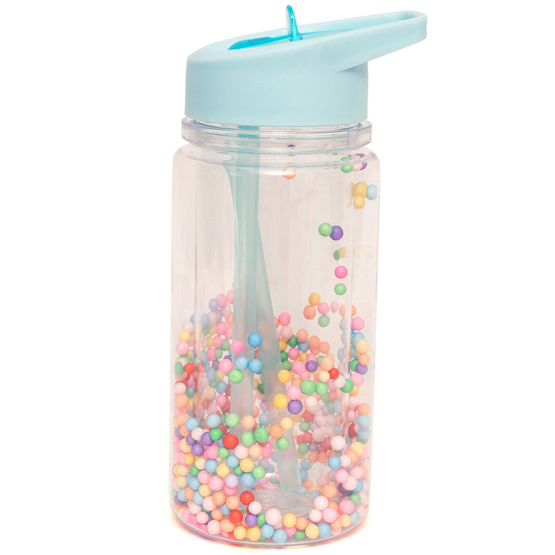 Petit monkey drinkfles aqua blue - 300 ml