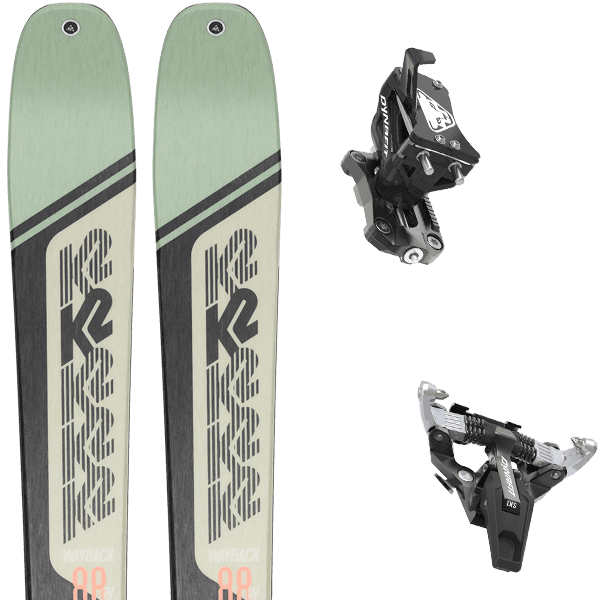 Pack ski de randonnée K2 WAYBACK 88 W + Fix