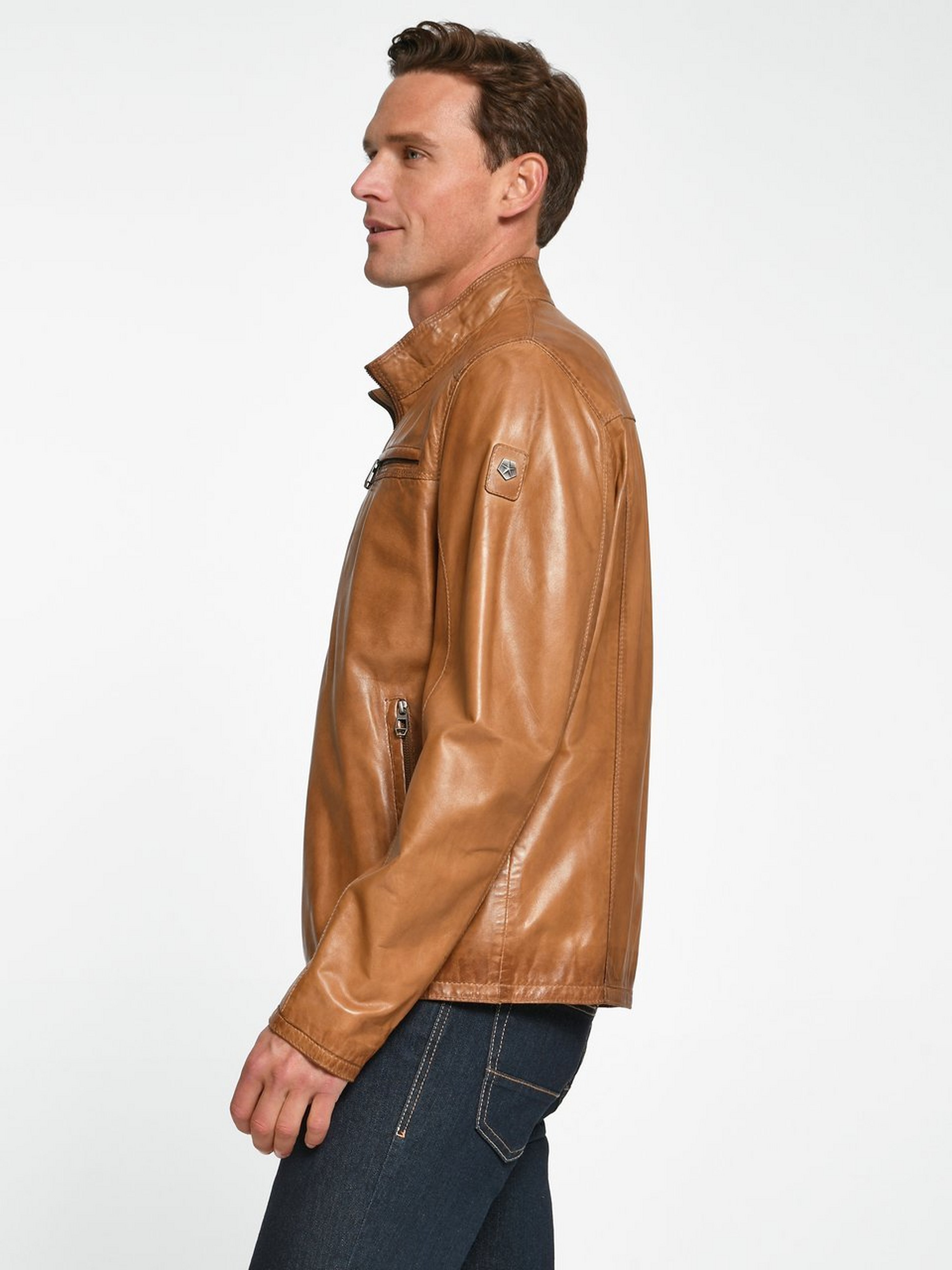 Lederjacke