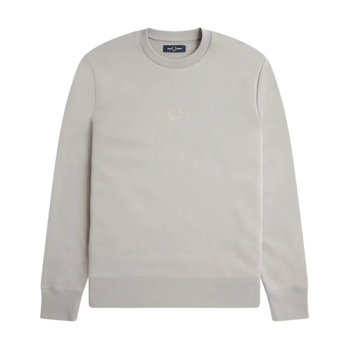 Fred Perry Embroidered Sweater Heren