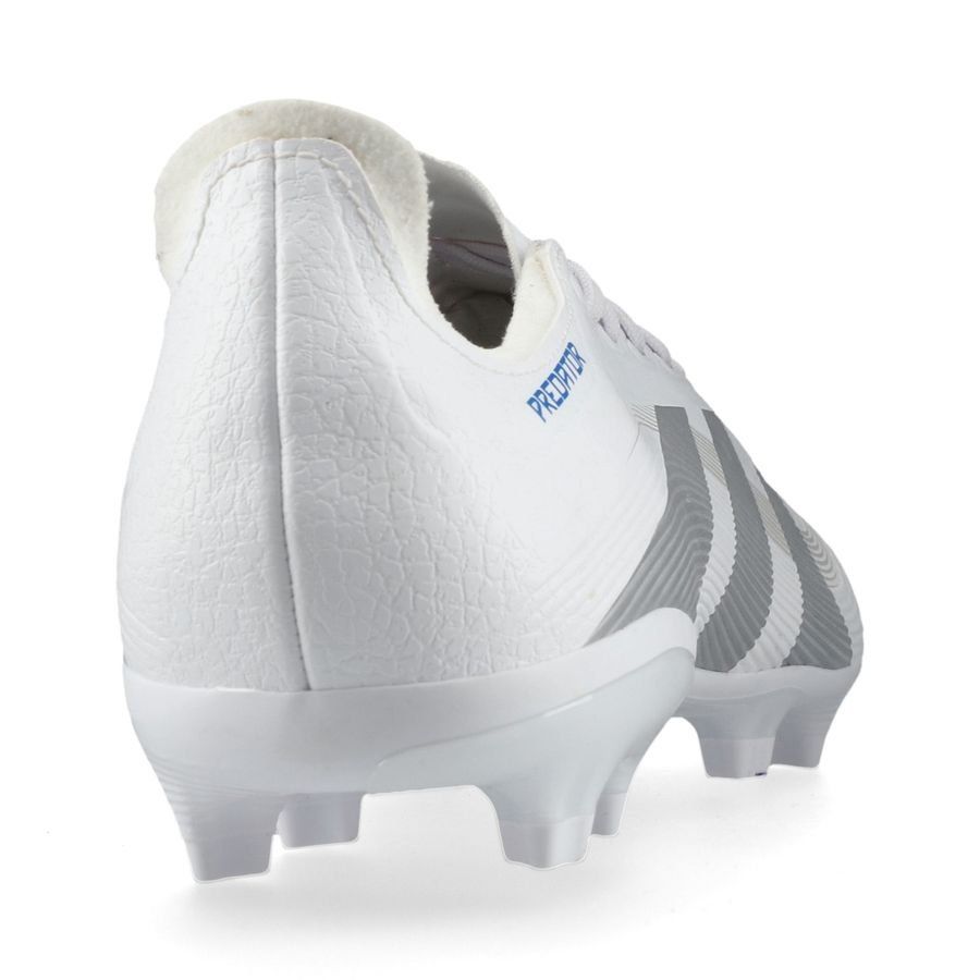 adidas Predator League FG/AG Polar Victory - Blanc/Argenté/Bleu