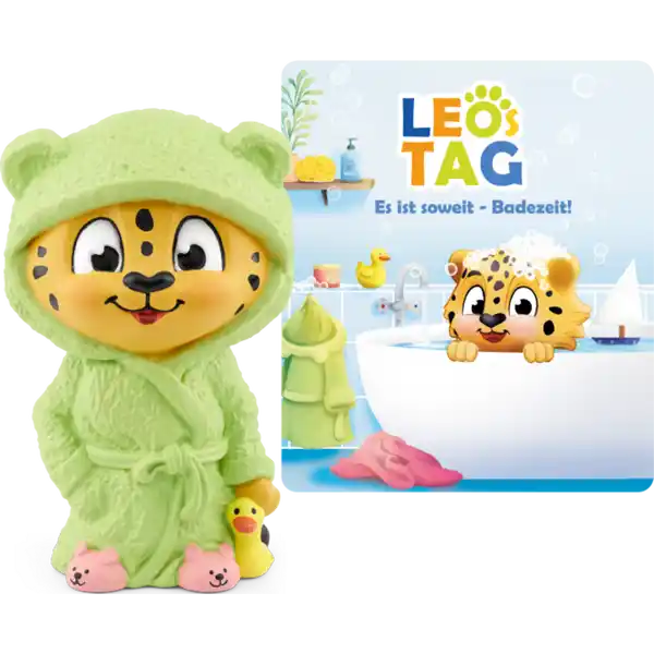 Hörfigur Leo´s Tag - Es ist so weit – Badezeit!