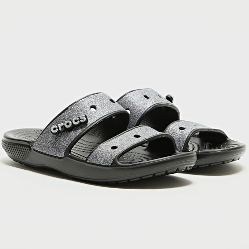 Sandales Classic Crocs Glitter II Sandal Noir