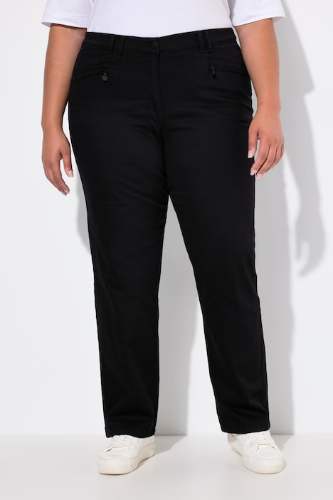 Basic Stretchhose Mony, farbecht, leicht schmal zulaufend
