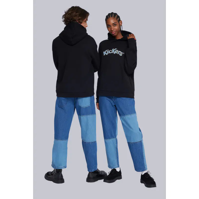 ORGANIC KICK HOODIE NOIR SWEAT Coton biologique No Gender