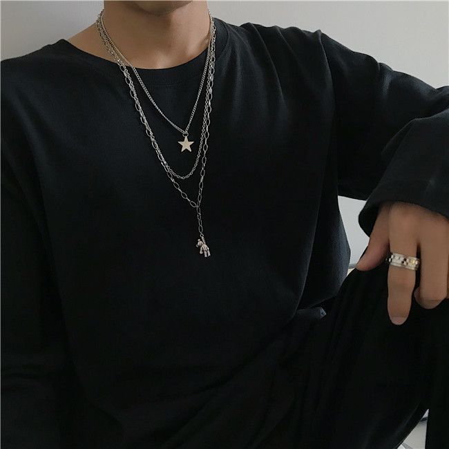 Malnia Home - Ster hanger ketting / Beer hanger ketting / Ketting / Set