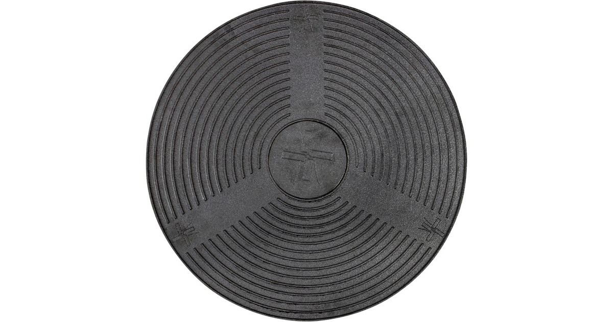 The WindmillPlancha grillplaat  (Zwart, 75 cm)