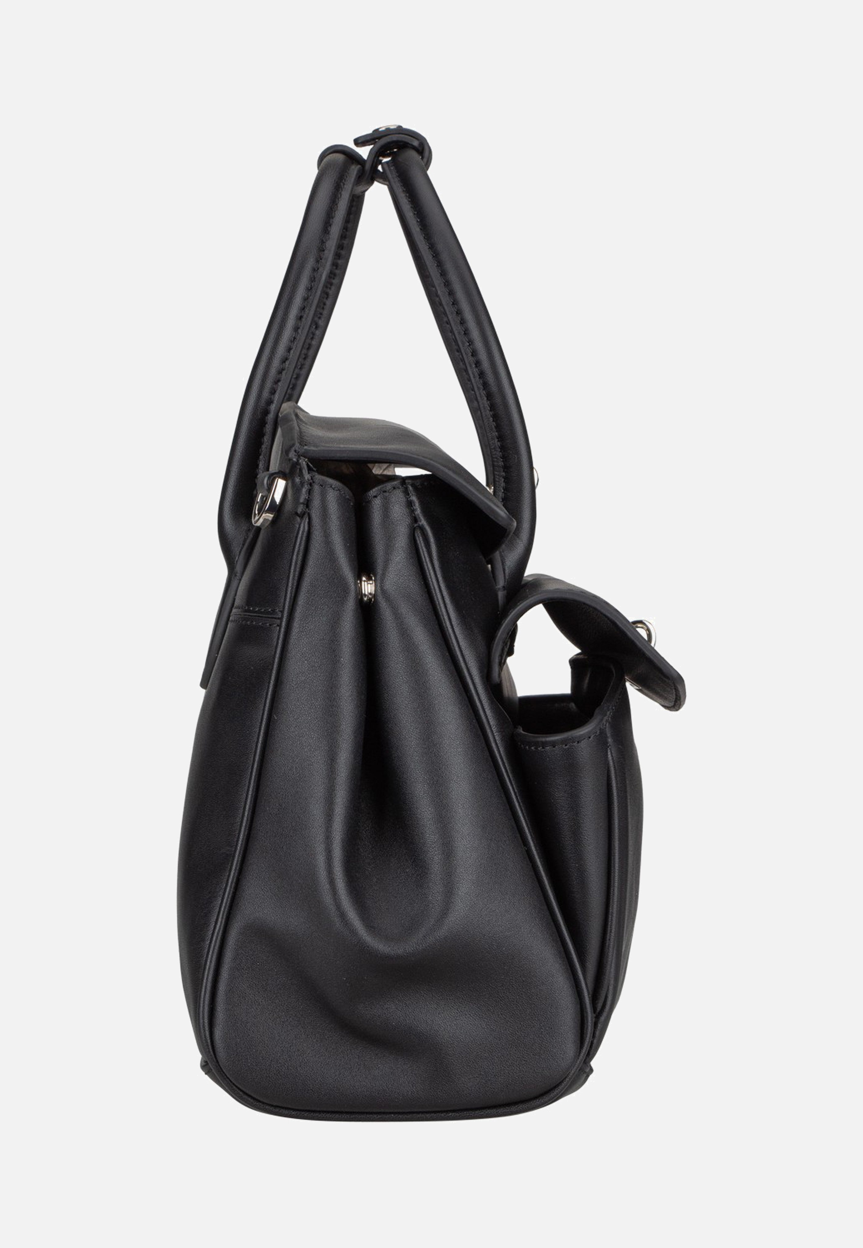 Gloria II Satchel M New Calf Black - Satchel