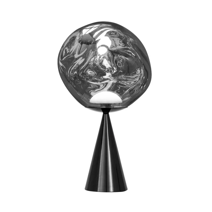 Tom Dixon - Melt Cone Fat LED Tischleuchte, kupfer / schwarz