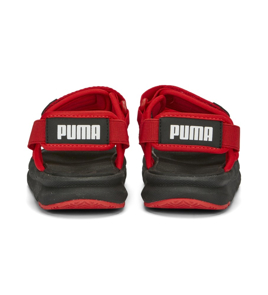 Sandálias Puma Evolve PS vermelhas
