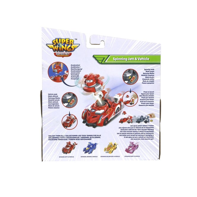 Super Wings - Spinning Jett Spielset