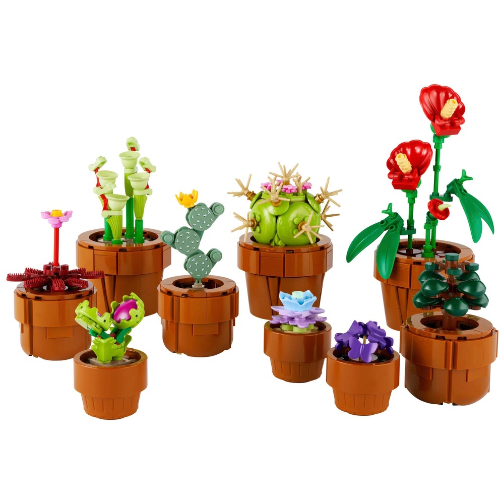 LEGO Icons 10329 Botanische Kollektionen Mini-Pflanzen-Blumen-Set