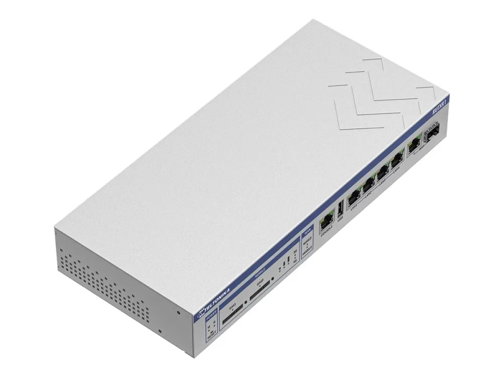 Teltonika RUTXR1 - Trådløs router - WWAN - 4-ports-switch - GigE - 802.11ac - rackmonterbar