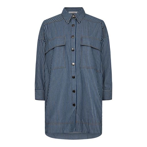 Co'Couture BillyCC Milkboy Denim Skjorte, Denim Blue, XL