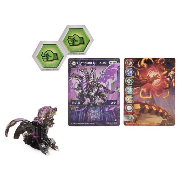 Pack 1 Bakugan Die-cast saison 4