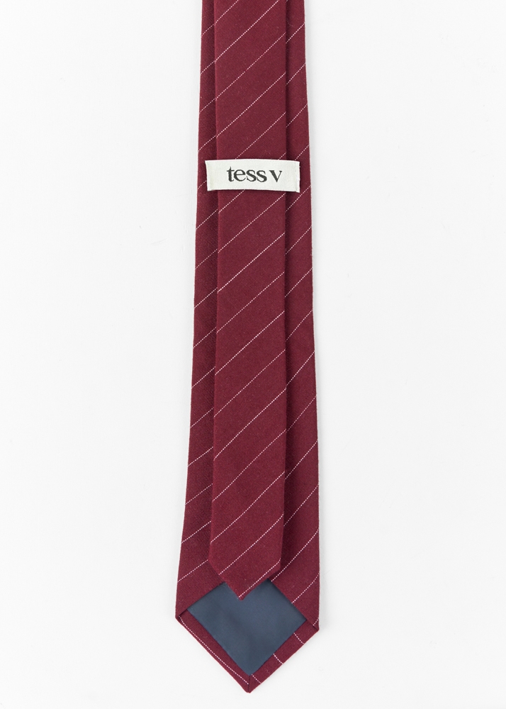 Nikkie stropdas burgundy