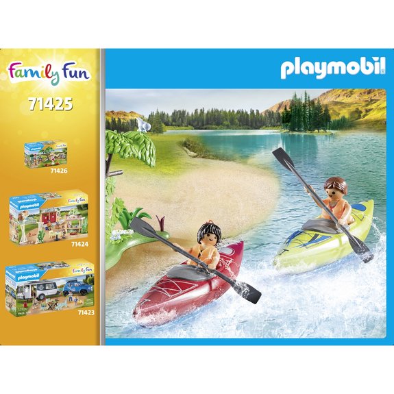 Famille et tente Playmobil 71425 Family Fun camping