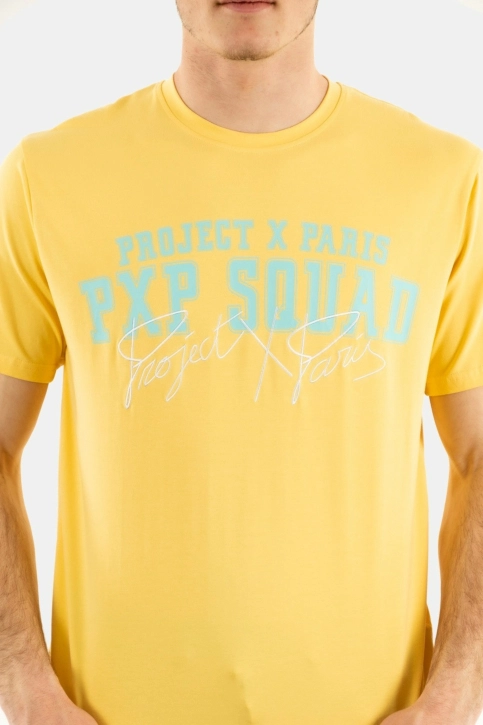 tee shirt project x paris 2210192 jaune