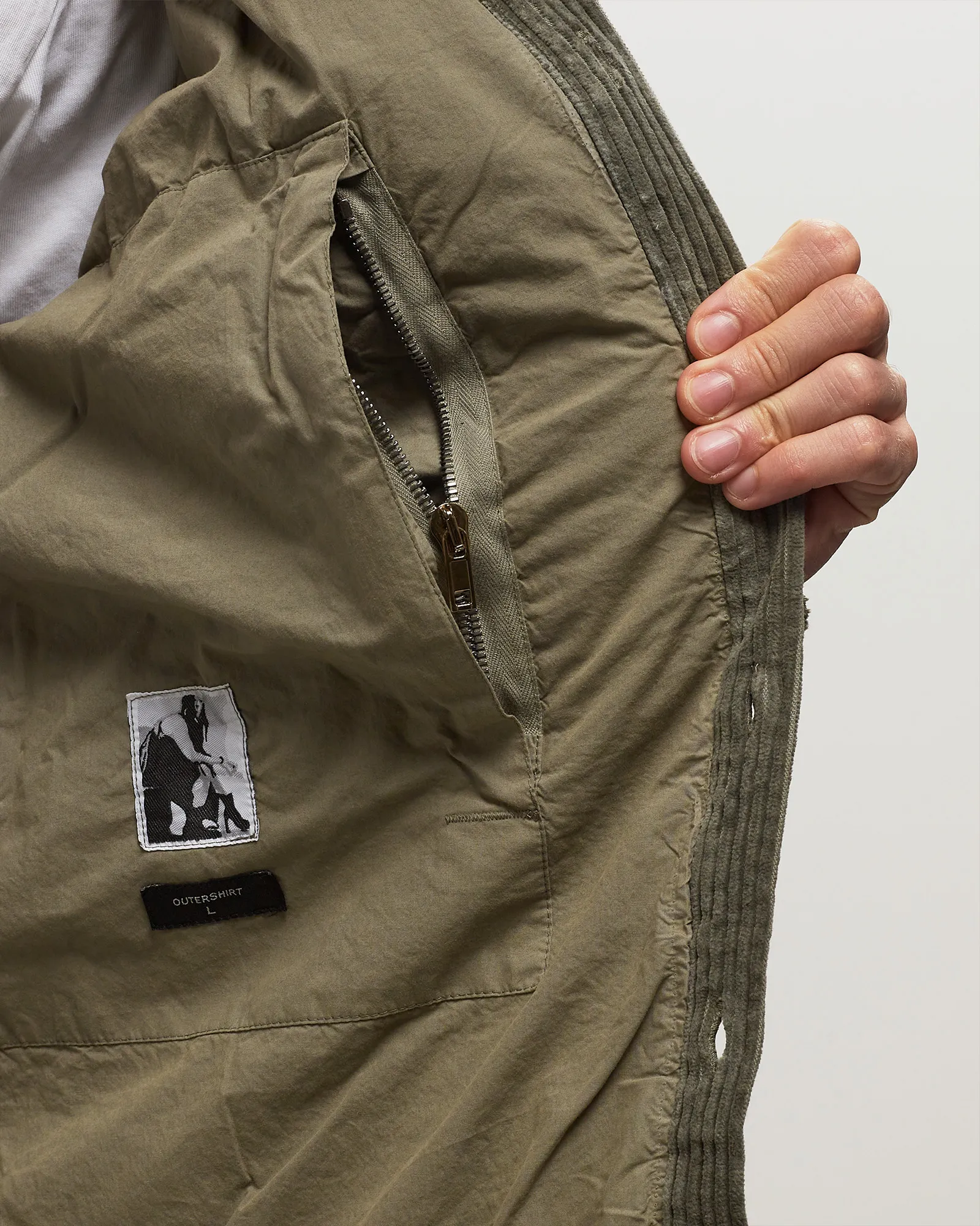 Rick Owens DRKSHDW WOVEN PADDED JACKET - OUTERSHIRT
