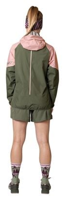 Veste imperméable Dynafit Alpine GTX Rose/Kaki Femme