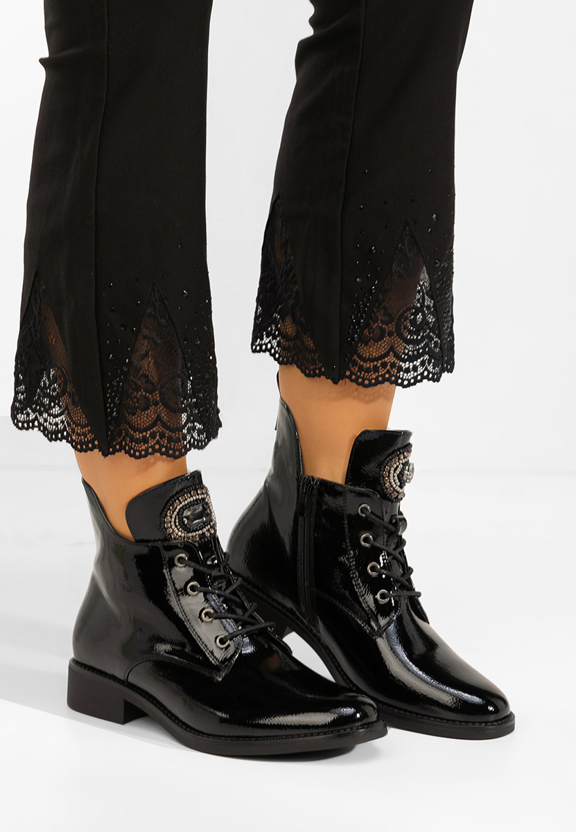 Bottines femme noires Evelona