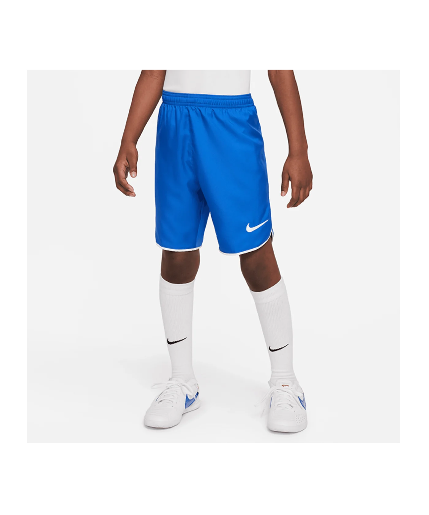 Nike Laser V Woven Short Kids Blau Weiss F463