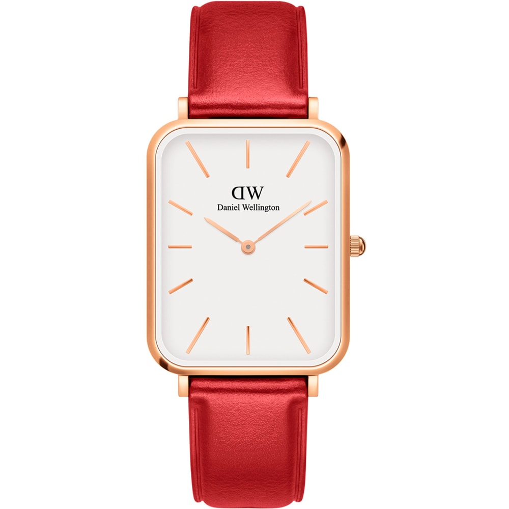 Montre Pressed Suffolk - Acier inoxydable & cuir - 36 mm