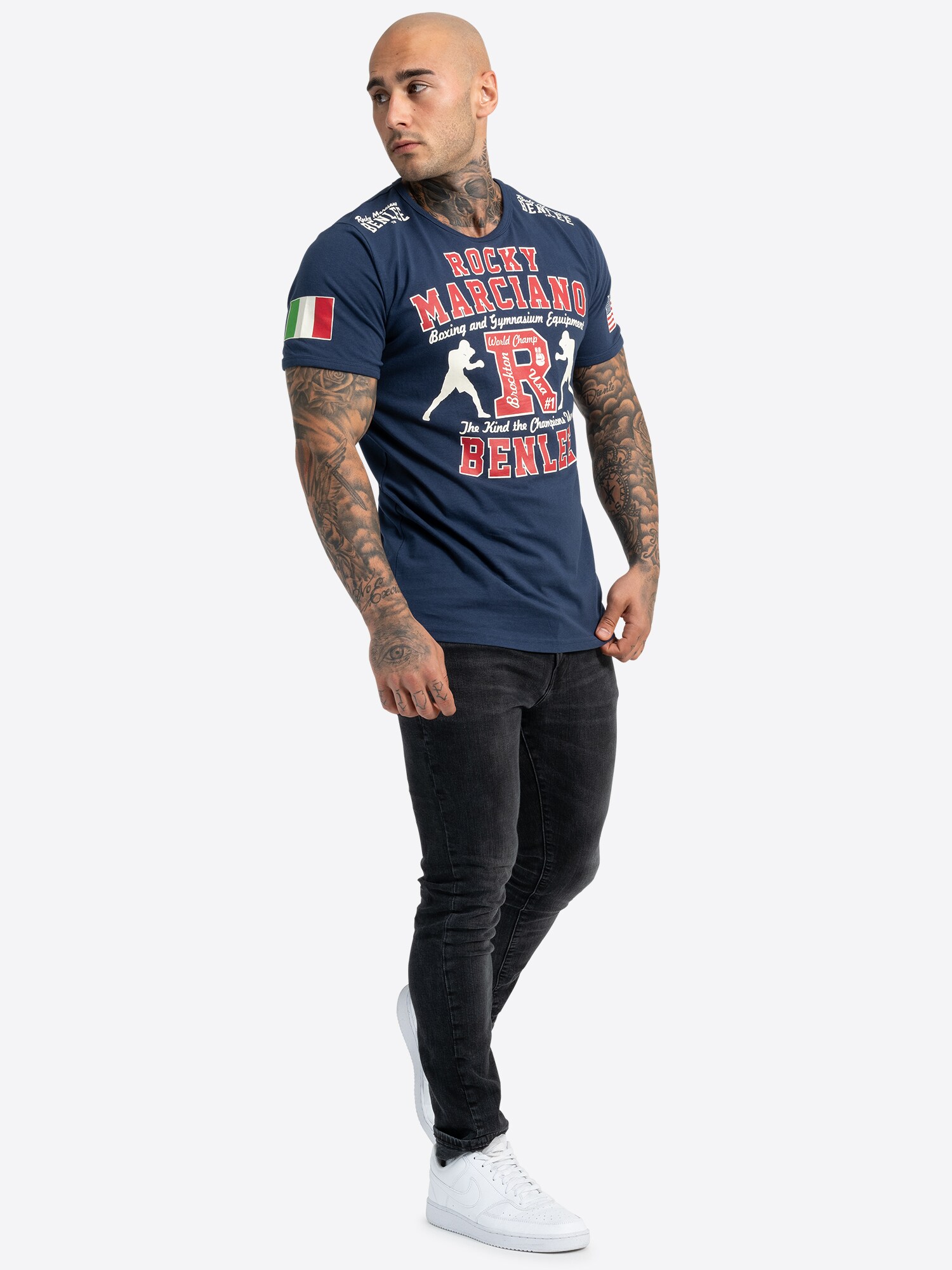 BENLEE Herren T-Shirt schmale Passform GYMNASIUM