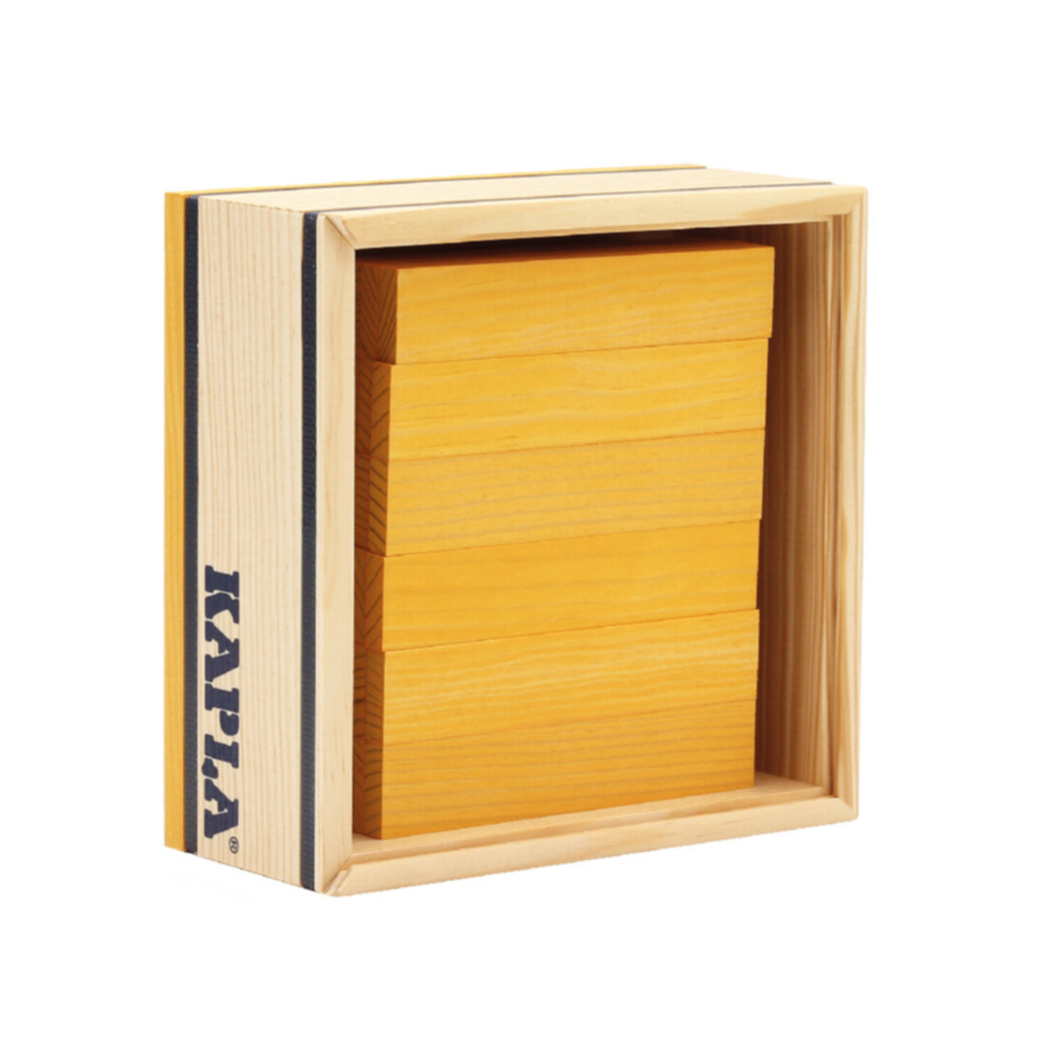 KAPLA-40er Quadrat gelb