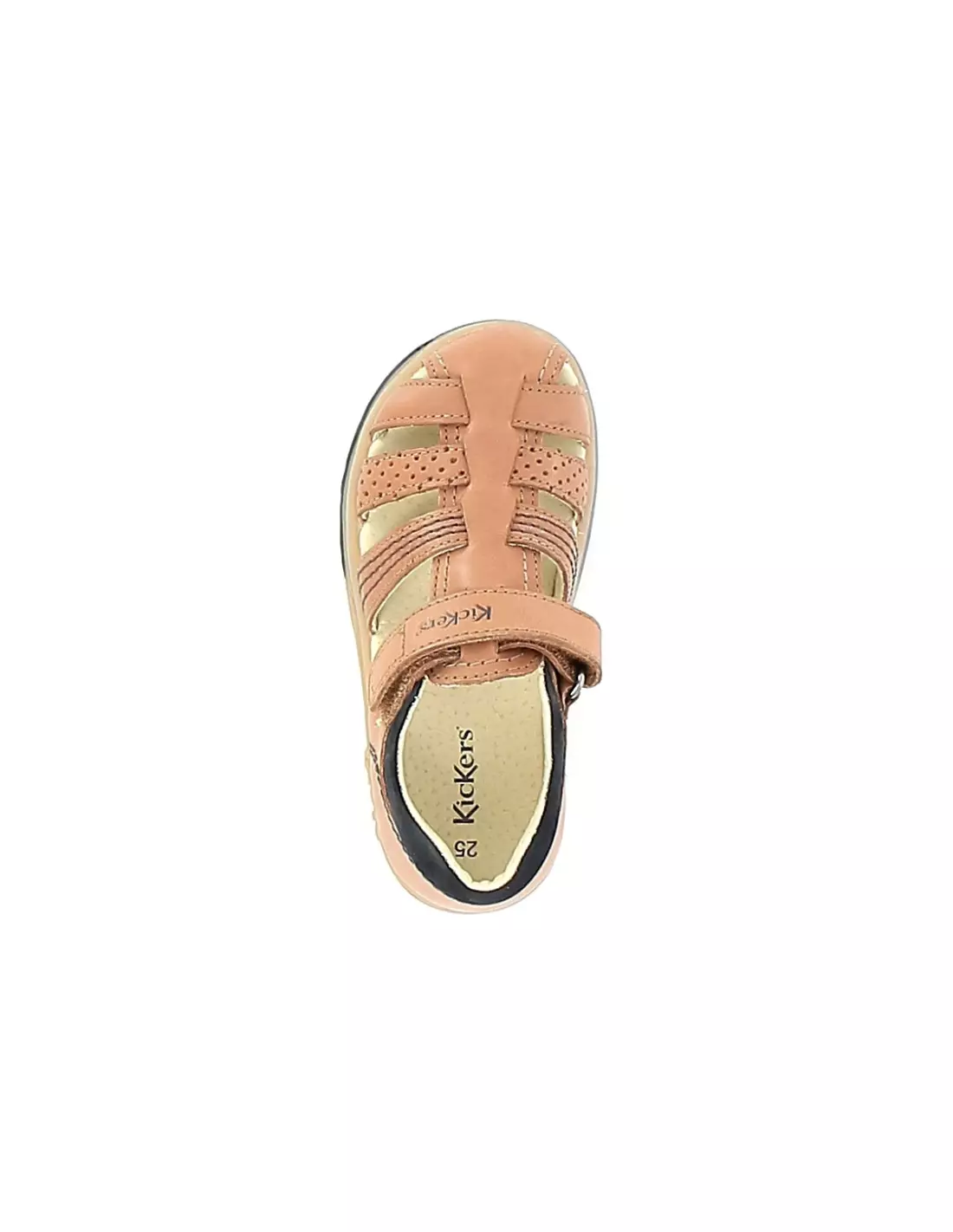 KICKERS PLATIBACK - Sandales & nu-pieds Camel