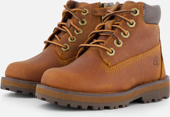 Timberland Courma Kid Traditional 6 Inch Veterboots Laarzen Met Veters Cognac