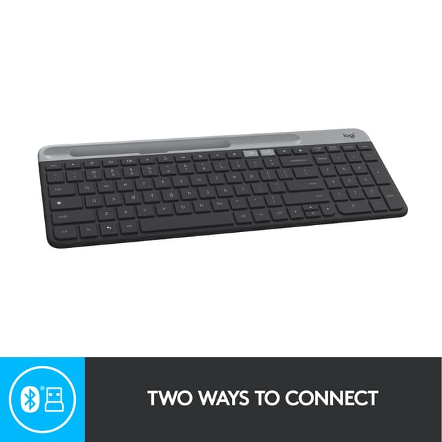 Logitech K580 slankt trådløst multi-enheds tastatur