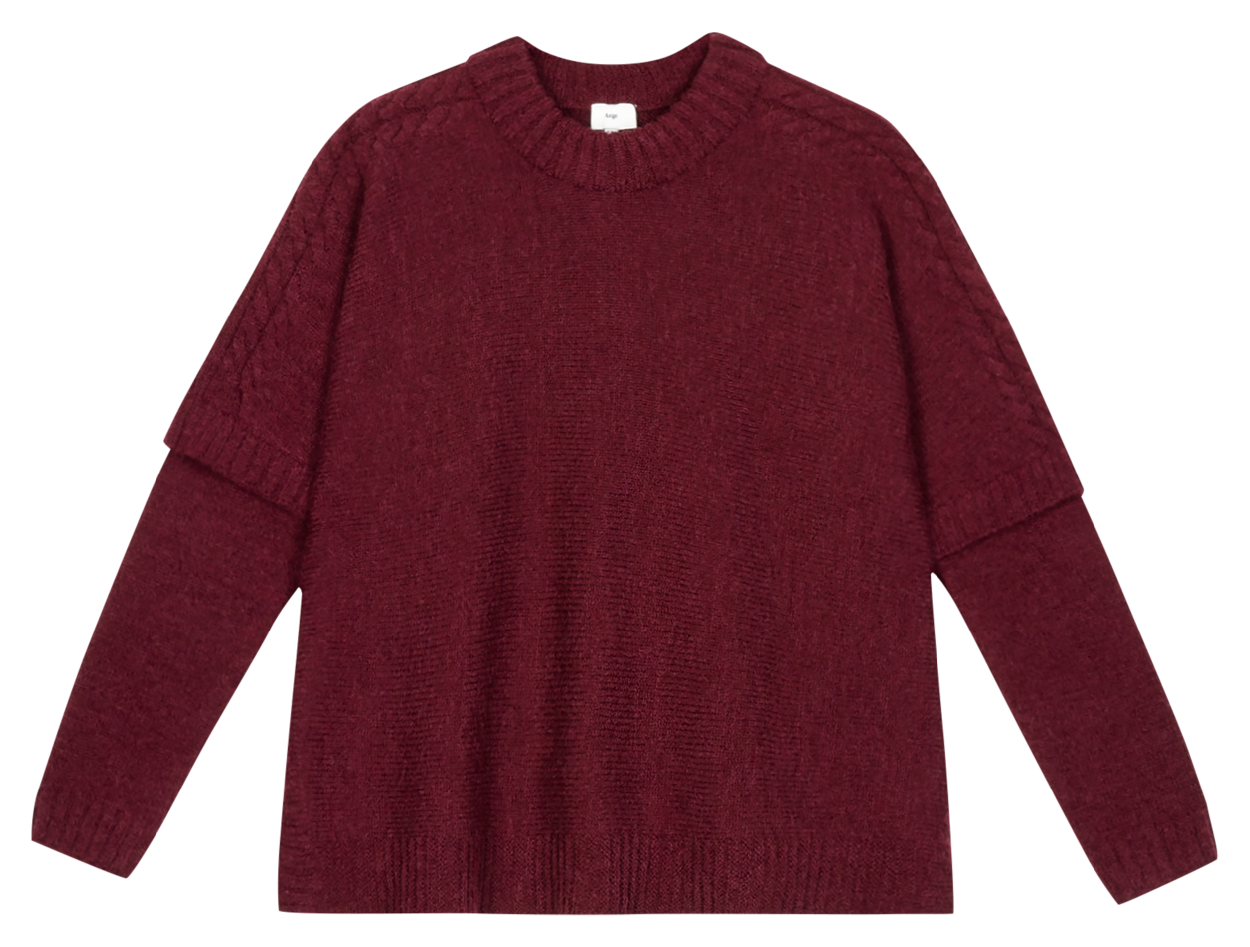 VIJALI - Pull col rond | Beige