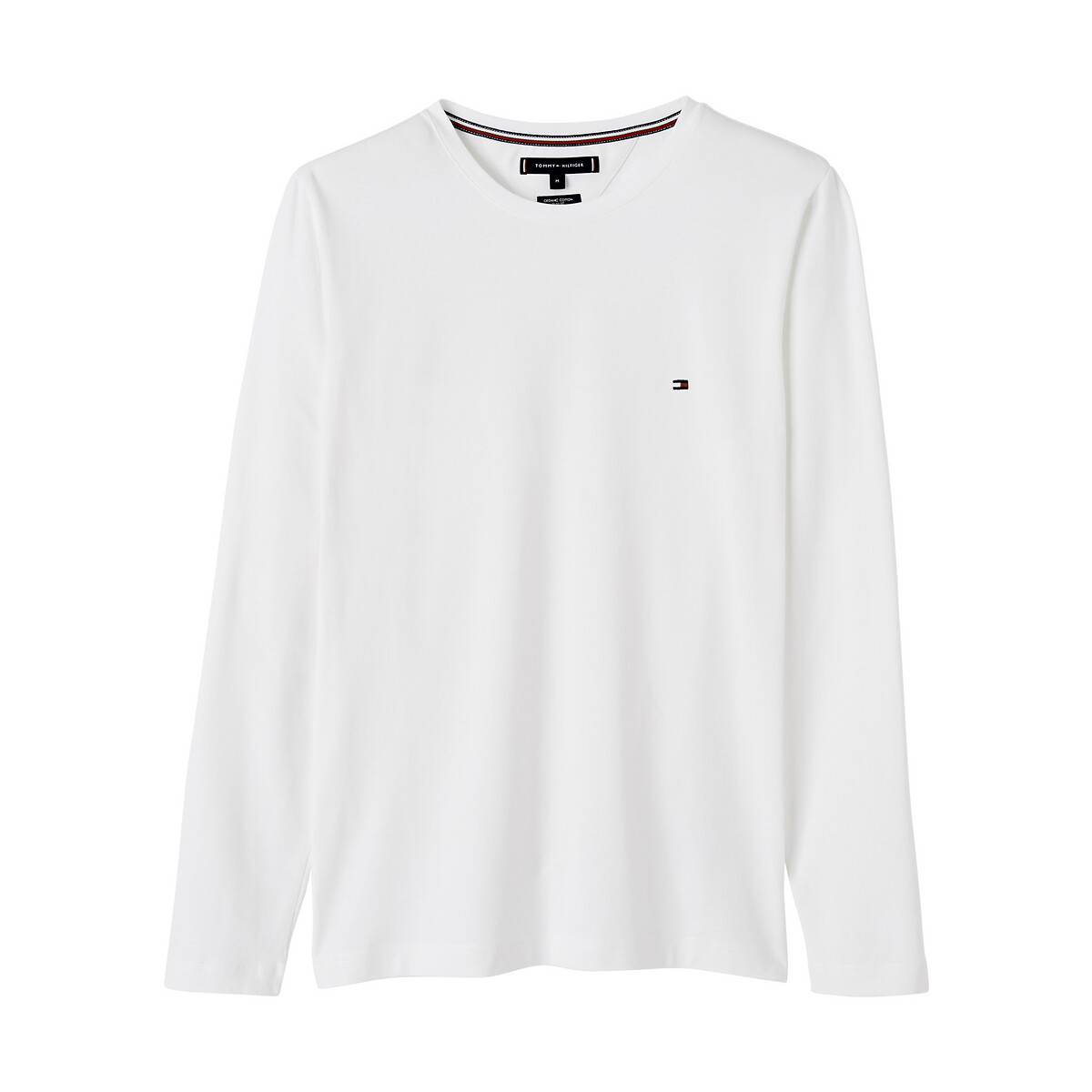 TOMMY HILFIGER<br>Camiseta de manga comprida, modelo slim stretch