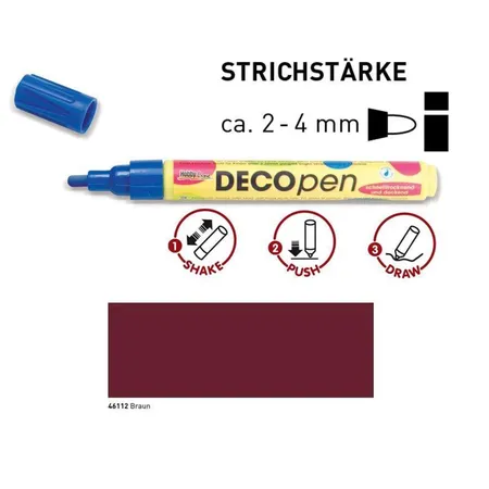 KREUL DecoPen Braun 2-4 mm