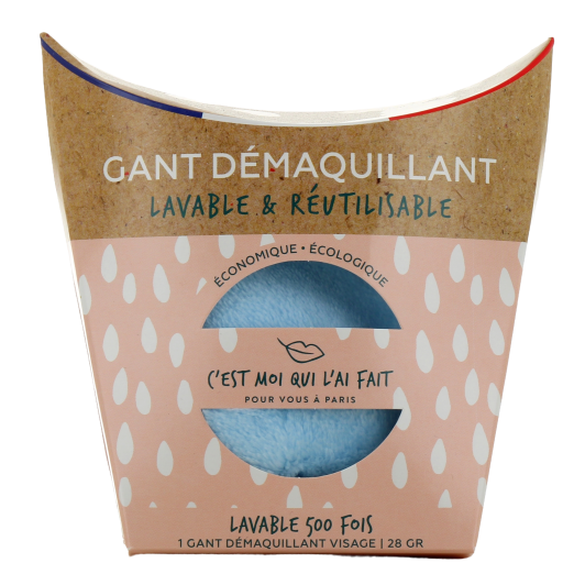 Gant démaquillant lavable et réutilisable Diet World