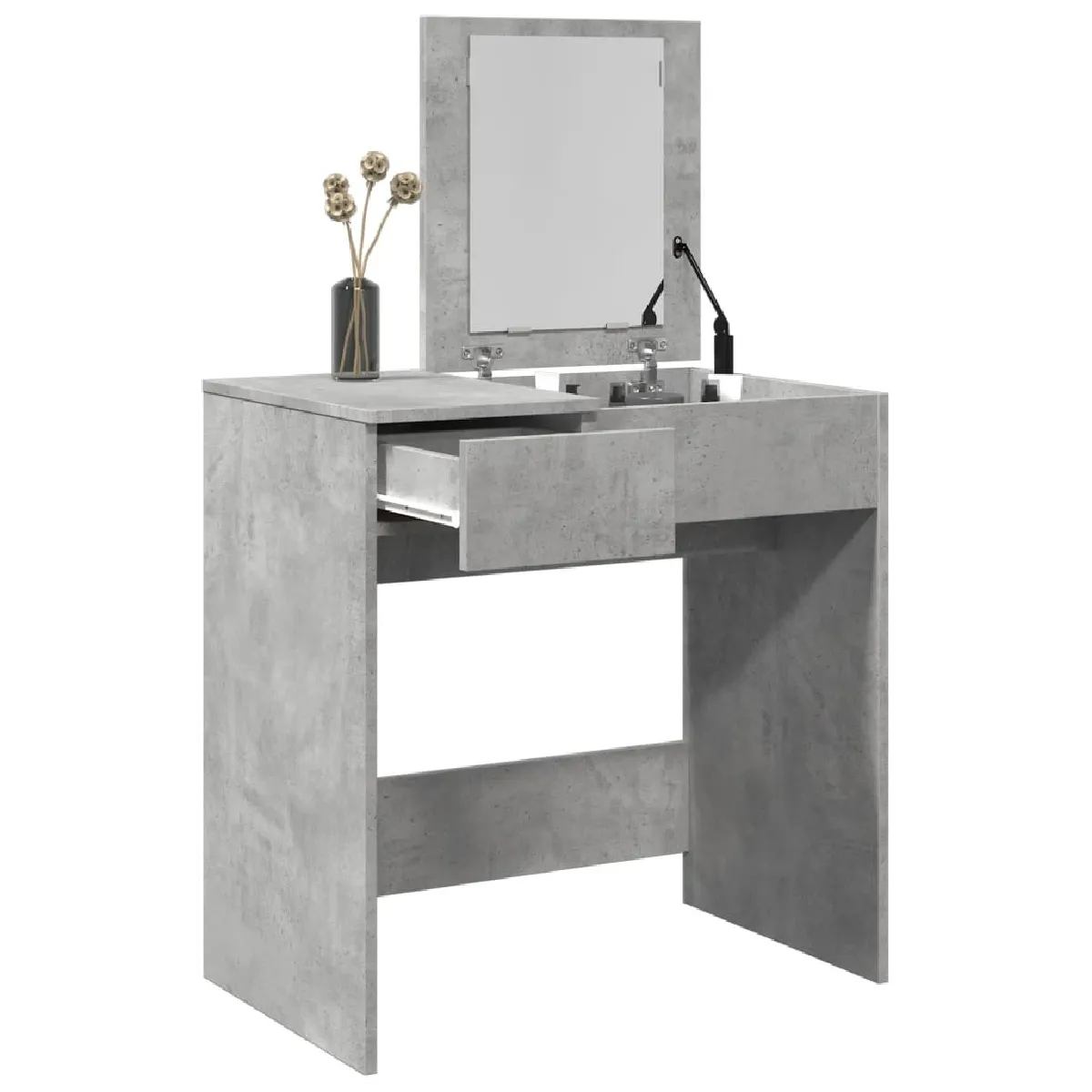 VidaXL Coiffeuse Gris Béton
