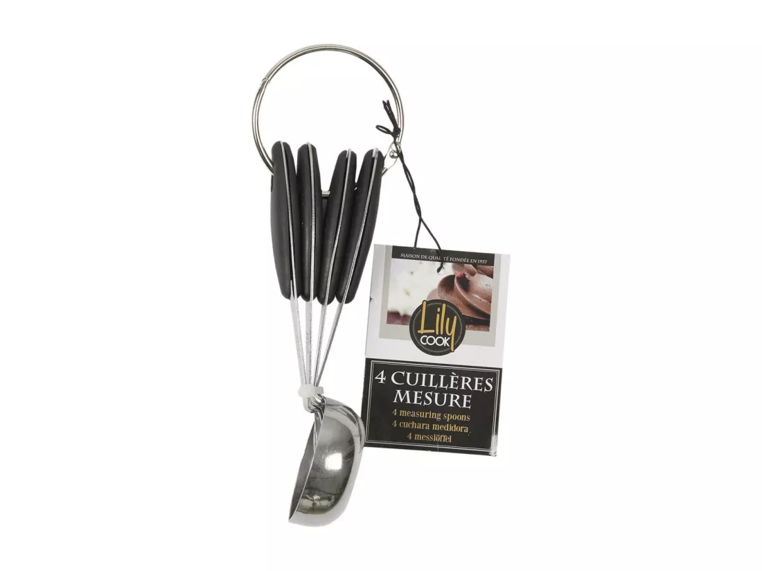 Lot de 4 Cuillères à Doseur 