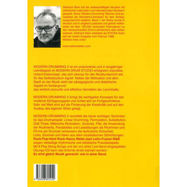Leu Verlag D.Stein Modern Drumming 2