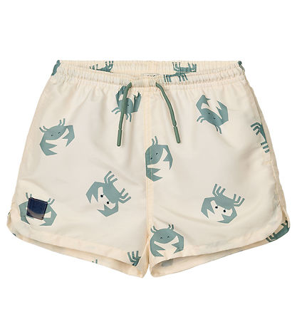 Liewood Badeshorts - Aiden - Krabbe/Sandy