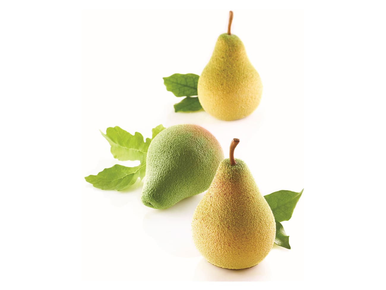 Moule silicone - fruits poire figue - 40 x 10 cm - Silikomart