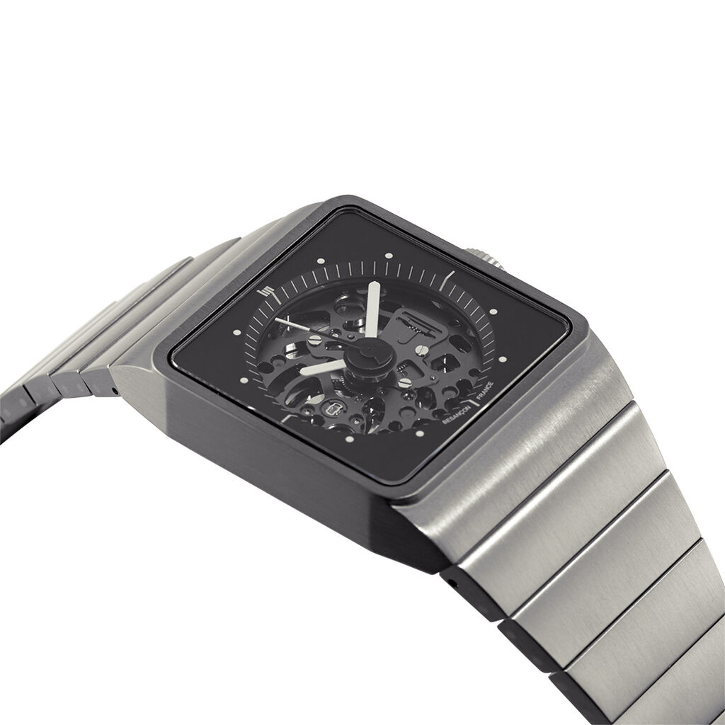 Montre Lip Big Titane Noir